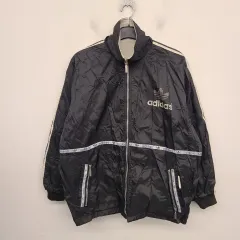 【雷市場（ポンジャン）商品韓国直送】 100 ／ L adidas(アディダス) オリジナル オールドスクール リバーシブル フリース ジャケット