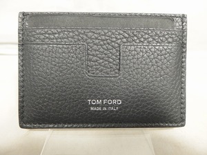 期間限定セール トムフォード TOM FORD レザーカードケース ネイビー系