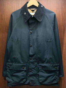 BARBOUR バブアー SL Beaufort ハンティングジャケット 1902194 サイズ38 ネイビー MADE IN BULGARIA ブリティッシュトラッド