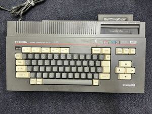 (竹)希少　TOSHIBA 東芝　HX-21 旧型PC MSX PASOPIA 動作未確認　IQ