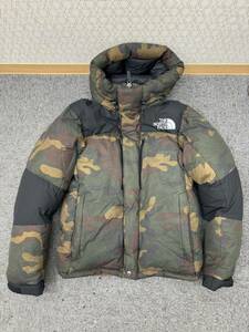 【GY-6653AR】1円~「中古品」THE NORTH FACE ザ ノースフェイス ダウンジャケット Mサイズ 迷彩柄 冬物 防寒着 洋服 古着 コレクション