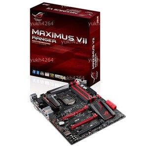 【美品/動作確認済】ASUS ROG MAXIMUS VII RANGER Intel Z97 LGA1150 M.2 2280 SSD対応 ATX マザーボード 最上位 DDR3 正常動作品