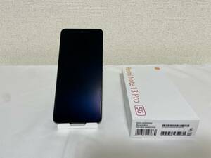 【美品】Redmi Note 13 Pro 5G ミッドナイトブラック