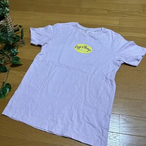 ★ユニクロ×エッグスンシングス半袖Tシャツ 160サイズ ピンク　ハワイ　パンケーキ