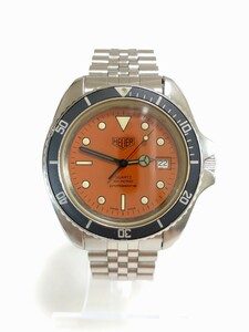 【稼働品】【オーバーホール済】HEUER ホイヤー プロフェッショナル 1000シリーズ【980.032】【980.007】クオーツ ベルト(844/5)