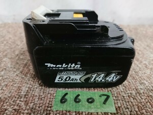 6607 送料520円 マキタ 14.4v 純正品 リチウムイオンバッテリ BL1450 makita Li-ion バッテリー 電動工具 ツール