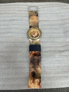 POP SWATCH 5755 天使 腕時計 電池切れ、不動、手で時間調整出来ます、現状品、