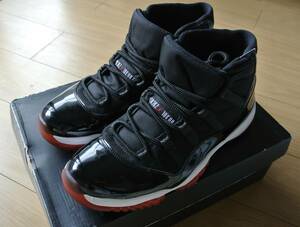 NIKE AIR JORDAN 11 RETRO 378037-010 29.0cm ジョーダン　バーシティレッド