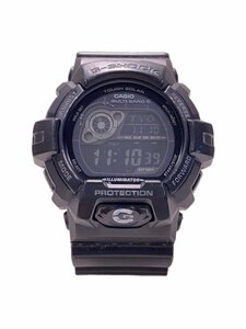 CASIO◆ソーラー腕時計・G-SHOCK/デジタル/-/BLK/BLK