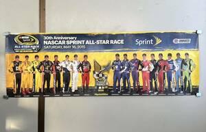 【A0182】◎2015 NASCAR-SPRINT CUP SERIES ALL-STAR RACE ポスター 30TH ANNIVERSARY◎約31㌢x92㌢◎巻いた状態での発送致します◎