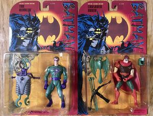 DC Kenner BATMAN RIDDLER ROBIN Figure ケナー バットマン リドラー クルセイダー ロビン ビンテージ フィギュア アメコミ 海外トイ 1995