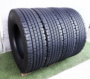 ★275/80R22.5 151/148J ブリヂストン W910☆2021年製 残溝最大16mm☆極上美品・倉庫保管品【直接引き取り大歓迎】激安4本セット価格_TB137