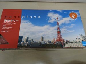 nanoblock NB-018 東京タワー デラックスエディション ナノブロック カワダ Kawada