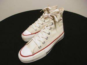 Converse　コンバース　オールスター　ハイトップ　ハイカットスニーカー　レディース　3　USA製　22cm