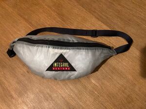 INTEGRAL DESIGNS CANADA製 WAIST BAG GREY シルナイロン インテグラルデザイン カナダ製