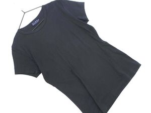 Ralph Lauren ラルフローレン 無地 Tシャツ sizeM/濃紺 ■◆ ☆ ehb3 レディース