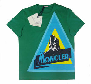 SALE 【レアもの】モンクレール ストレッチコットン マウンテンプリントTシャツ MONCLER 