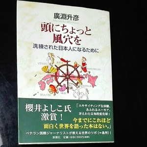 頭にちょっと風穴を　洗練された日本人になるために　廣淵升彦