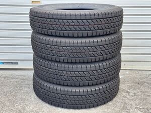 BRIDGESTONE BLIZZAK VL1 155R13 6PR LT 22年30週製造 4本セット ほぼ新品 スタッドレス バリ溝