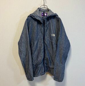 ザ ノースフェイス パープルレーベル The North Face Purple Label /リネンパーカ /マウンテンパーカ /ジップアップ /ネイビー /サイズL