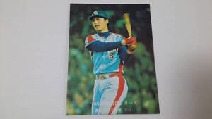 カルビー プロ野球 カード 1976年【76年序盤戦攻防シリーズ】No.585★島谷 金二★