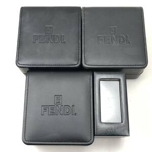 箱のみ FENDI フェンディ 腕時計 ケース 4個 空箱 ウォッチケース ボックス BOX 箱 保存箱 収納ケース 空き箱 ジャンク品 定形外郵便発送