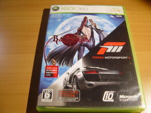 中古XBOX360:ベヨネッタ　BAYONETTA&Forza Motorsport3 同梱セット