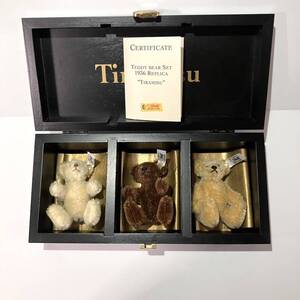 シュタイフ Tiramisu ティラミス 2006 日本限定　未使用　Steiff 木箱入り　テディベア 