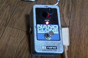 値下げ即決　electro-harmonix　NANO　CLONE　エレクトロハーモニクス　ナノクローン・コーラス