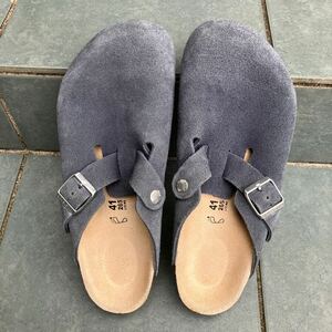 ビルケンシュトック ボストン レアカラー グレー 旧モデルBIRKENSTOCK BOSTON 41 ドイツ製 ほぼ未使用 アリゾナ チューリッヒ サンダル 