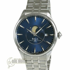 ☆SALE☆【国内正規】ボール・ウォッチ BALL WATCH トレインマスター ムーンフェイズ NM3082D-SJ-BE 自動巻 SS ブルー