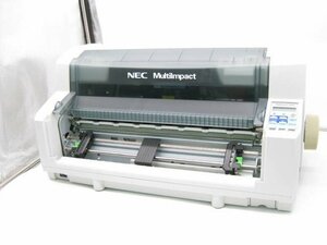 ◇NEC◇ドットインパクトプリンター◇MultiImpact 700JE◇PR-D700JE◇パラレル◇インクリボン・トレイ類欠品◇印字良好◇現状渡し◇T0610