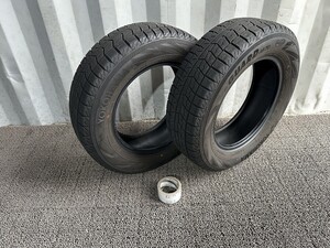 195/65R15 91Q 2本 YOKOHAMA iceGUARD ig70【中古/スタッドレス/埼玉より発送/R612】