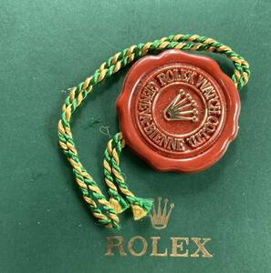 極美 スポーツモデル用 ロレックス 赤タグ 1970年代 クロノメータータグ 純正 ヴィンテージ ROLEX RED tug 1675 1655 1665 1680 5513 1016c