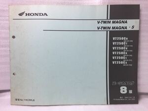 7066 ホンダ V-TWIN MAGNA・S /V-ツイン マグナ (MC29) パーツカタログ パーツリスト 8版 平成15年1月