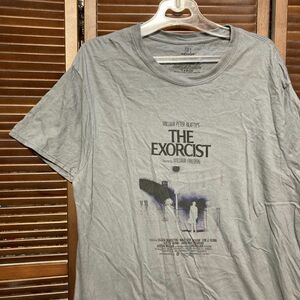 1スタ 再落無し ASGS グレー ムービー Tシャツ エクソシスト EXORCIST 映画 90s 00s ビンテージ アメリカ 古着 卸 仕入れ