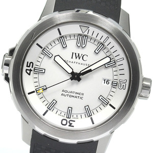 IWC IWC SCHAFFHAUSEN IW329003 アクアタイマー デイト 自動巻き メンズ _814365