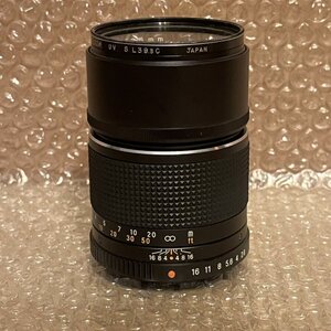 【 MAMIYA - SEKOR CS 135mm 1:2.8 】 MAMIYA マミヤ 一眼 カメラレンズ 単焦点 完動品 フィルム カメラ フィルター付属 ■ 和 192 三