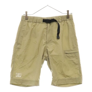 HELLY HANSEN ヘリーハンセン EASY SHORT ロゴプリント ウエストベルト イージーショートパンツ ベージュ HOE21403