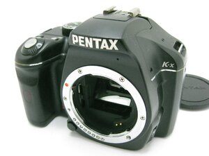 ★ハローカメラ★ 4358 PENTAX K-ｘ 1240万画素 撮影.再生OK 単三電池使用/接眼レンズにスレキズがあり見づらい/難有動作品 1円スタート