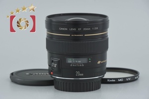 【中古】Canon キヤノン EF 20mm f/2.8 USM