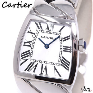 【ラージサイズ】カルティエ ラドーニャ LM 極美品 レディース 腕時計 Cartier La dona 俵屋