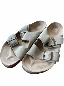 ●●ドイツ製 BIRKENSTOCK Arizona ビルケンシュトック アリゾナ サンダル40/26 normal トープ●●