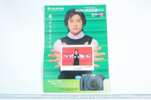 ※ FUJIFILM 富士フィルム カタログ instax wide 100 インスタックス ワイド100 滝沢秀明 タッキー&翼 ジャニーズ c0192L2