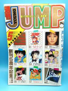 ■週刊ヤングジャンプ 1984年 5/24 NO.23 通巻No.215 かっとびハート/キャンパスクロッキー/北の土龍/ザ・サムライ/弥生の大空