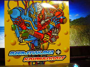 アナログ 7INCH EP ●Mega Stink Men + Knumbskulls Split レーベル:Karma Snatch Records KEP001