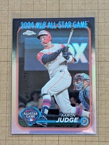 アーロン・ジャッジ【2024 TOPPS CHROME UPDATES BASEBALL】AARON JUDGE ASGC-6 インサート 2024 MLB ALL-STAR GAME