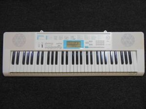 ☆CASIO カシオ 光ナビゲーションキーボード 電子キーボード LK-128 中古★