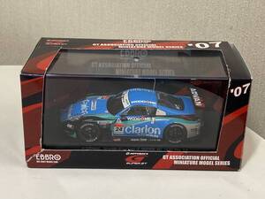 送料無料　EBBRO　エブロ　1/43　SUPER GT 500 No.24 WOODONE ADVAN Clarion Z LIGHT GREEN/BLUE 916 アドバン　クラリオン