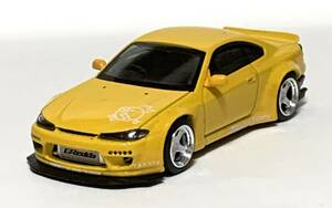 1/64 Nissan Silvia Rocket Bunny / Bronze Yellow